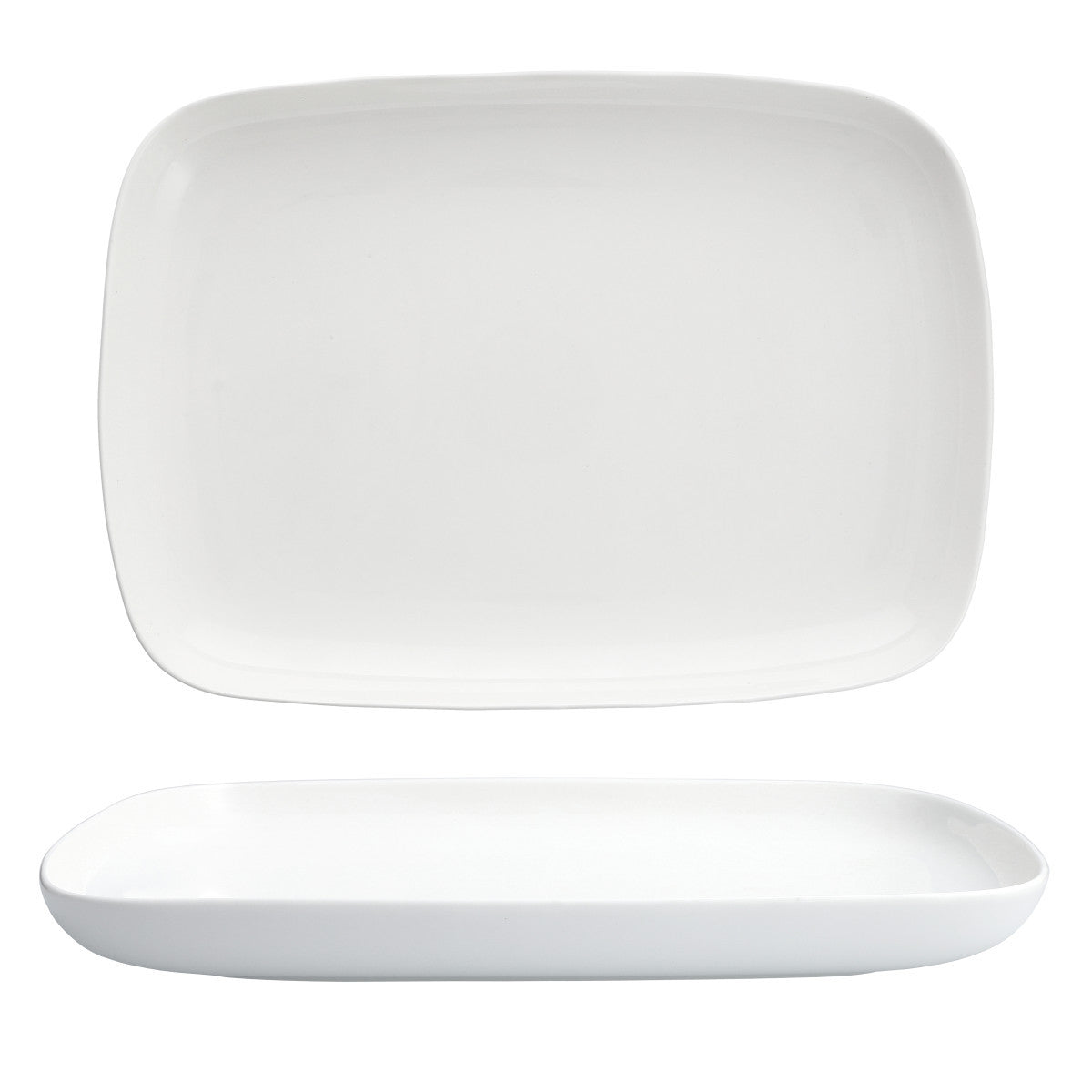 Fortessa Modern Coupe 14" x 10" Serving Platter
