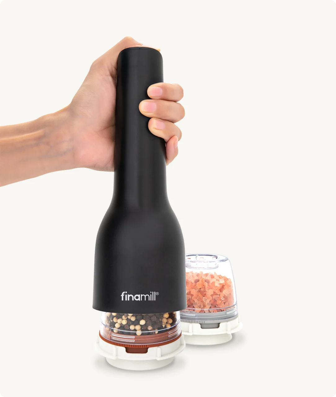 FinaMill Classic Rechargeable Grinder with 2 Pods