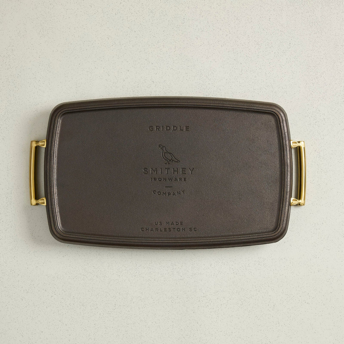 Smithey Cast Iron Double Burner Griddle