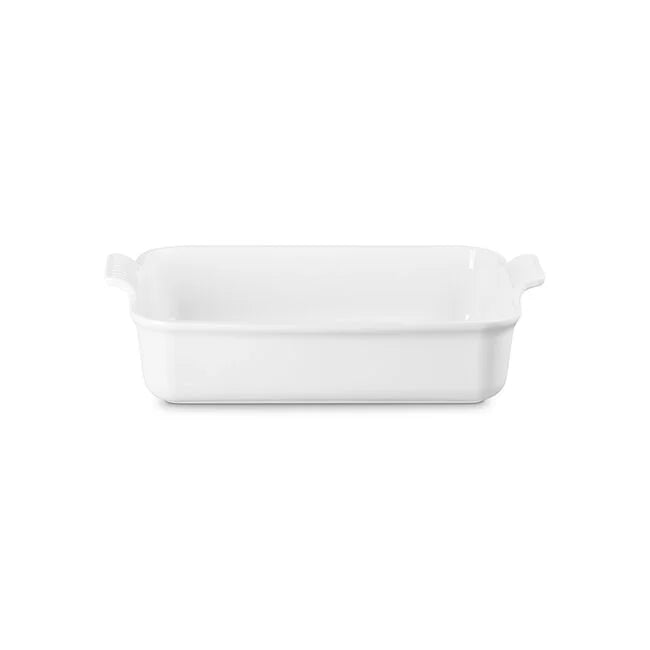 Le Creuset Deep Rectangular Lasagna Dish - White