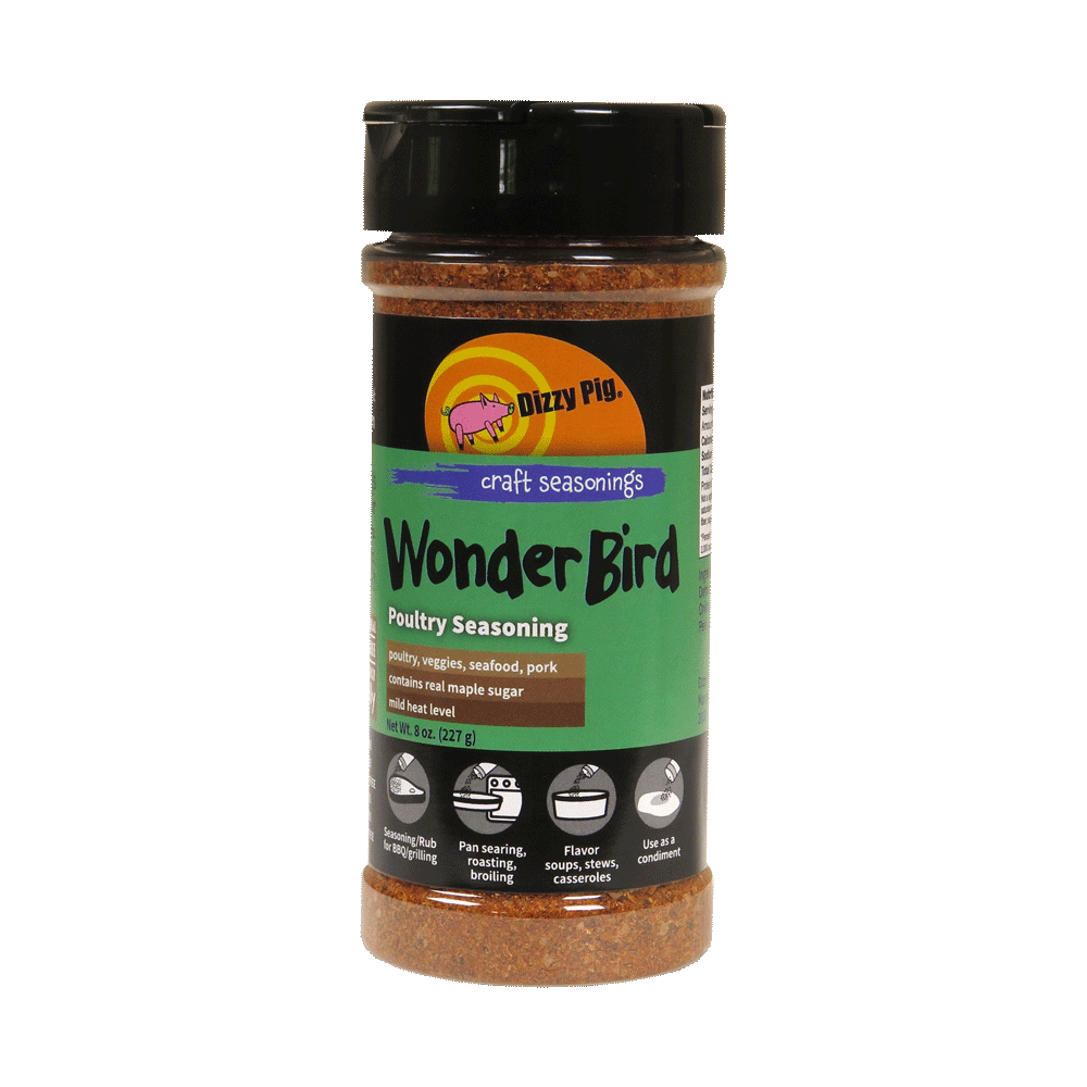 Dizzy Pig Wonder Bird - 8 Ounce Shaker