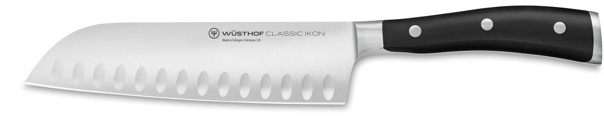 Wusthof Classic Ikon 7 inch Hollow Edge Santoku